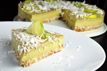 Raw Lime-Avocado Cake (Gluten-Free)