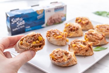 Fit pizza snails with tuna